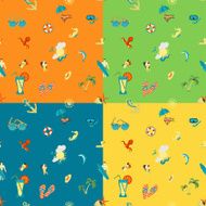 Four Background in Different Colors N17