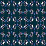 Geometric bllue abstract seamless background
