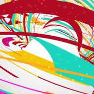 Abstract dynamic illustration N6