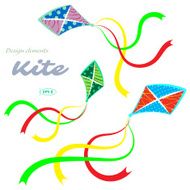 Kites vector illustration