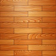 Realistic wooden parquet texture Vector seamless background