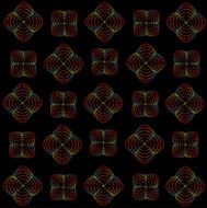 Rainbow spiral pattern N4