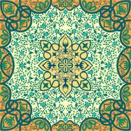 Vector floral arabesque ornament N2