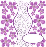 Flower card N11
