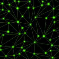 Geometric Mesh Seamless Pattern