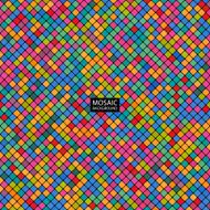 abstract mosaic background of pixel pattern colored squares