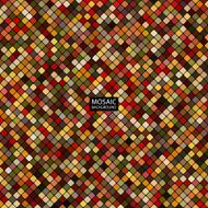 abstract mosaic background of pixel pattern colored squares N2