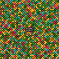 abstract mosaic background of pixel pattern multicolored squares N3