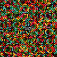 abstract mosaic background of tile multicolored squares N3