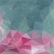 Triangle mosaic background