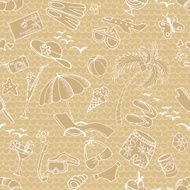 Summer seamless pattern N23