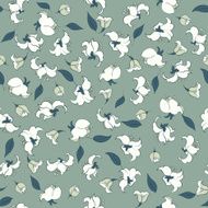 cute flowers seamless pattern N5