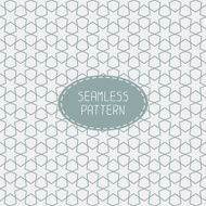 Geometric line lattice seamless arabic pattern Oriental style Wrapping paper N4