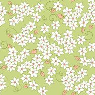 little flowers seamless textile pattern N7