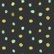 Green spots vector background