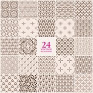 Vintage background Seamless pattern ornament N2
