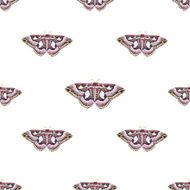 Watercolor butterflies pattern N2