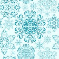 seamless snowflakes background N5