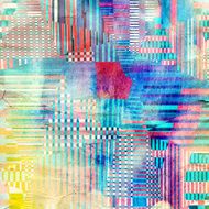 Abstract geometric pattern N103