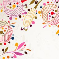 Floral abstract background N192