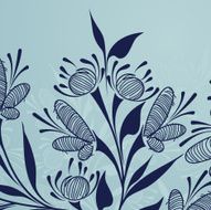 Floral abstract background N206