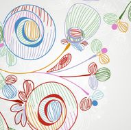 Floral background N763