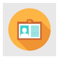 Corporate badge icon