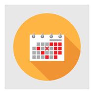 Calendar page with crossed date N2