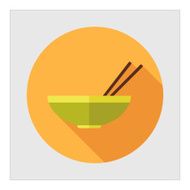 Bowl and chopsticks N2
