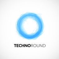Business abstract circle icon corporate media technology styles N3