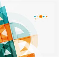 Semicircle triangle pattern N224