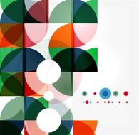 Semicircle triangle pattern N230