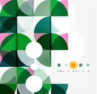 Semicircle triangle pattern N234