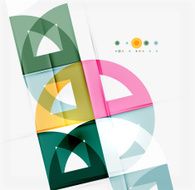 Semicircle triangle pattern N237