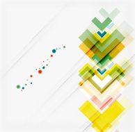 Clean colorful unusual geometric pattern design N161