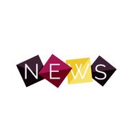 Word concept on color geometric shapes - news N4