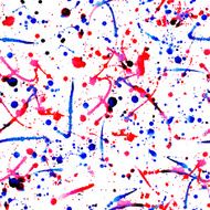 Abstract Ink Spots Seamless Pattern Seamless pattern of spots Handmade N2