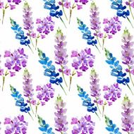 Watercolor floral pattern N34