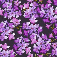 Watercolor floral pattern N35