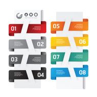 Modern infographics design options banner Vector illustration N21