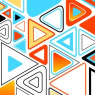 Abstract Colorful Design Triangles Background N5
