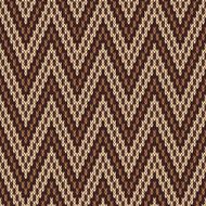 Traditional Fair Isle Pattern Seamless Knitting Ornament N19