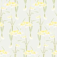 Seamless Pattern with floral ornament N80