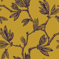 Seamless Pattern with floral ornament N83