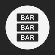 Bar shop sign icon N3