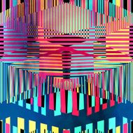 Abstract geometric pattern N104