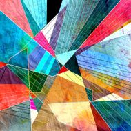 Abstract geometric background N383
