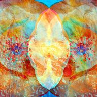 Watercolor abstract background N5