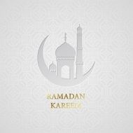 Ramadan greetings background Kareem