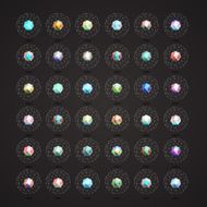 Isolated polygonal crystal N2